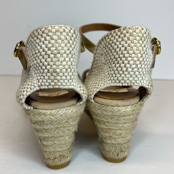 Kanna Womens Open Toe Wedge Espradilles Size 40EU/9US Made in Spain Superb! - Picture 10 of 14